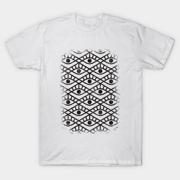 You are watched 2 (Geomteric Eye Pattern) T-Shirt by lents